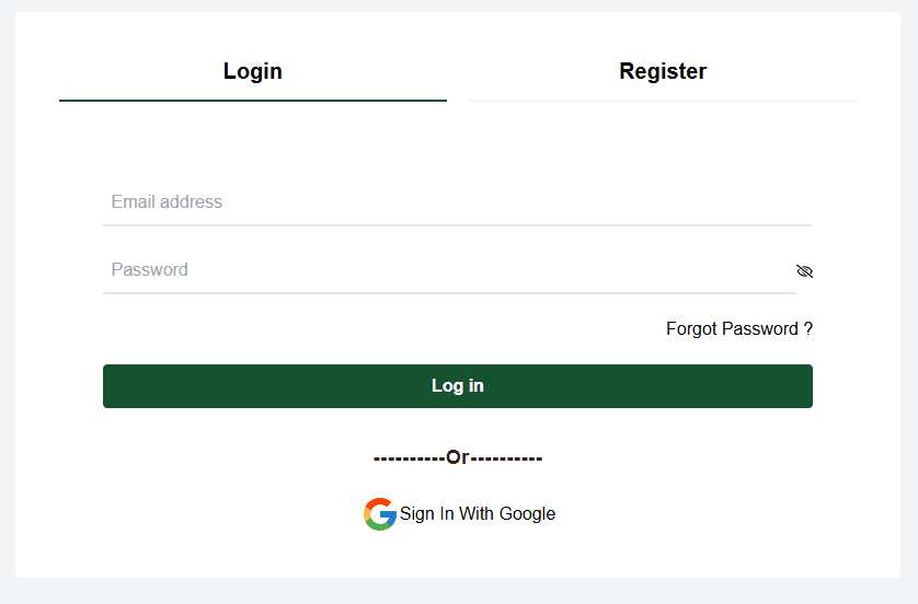 Create an account